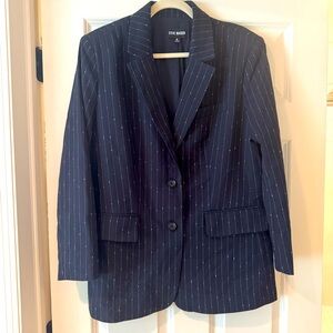 STEVE MADDEN - Navy  Pinstripe Blazer